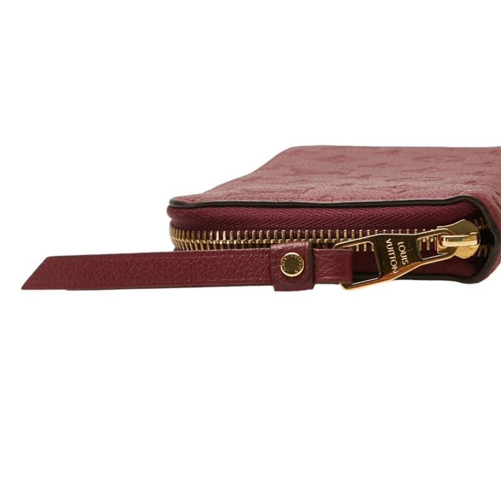 Louis Vuitton Purple Raisin Leather Long Wallet