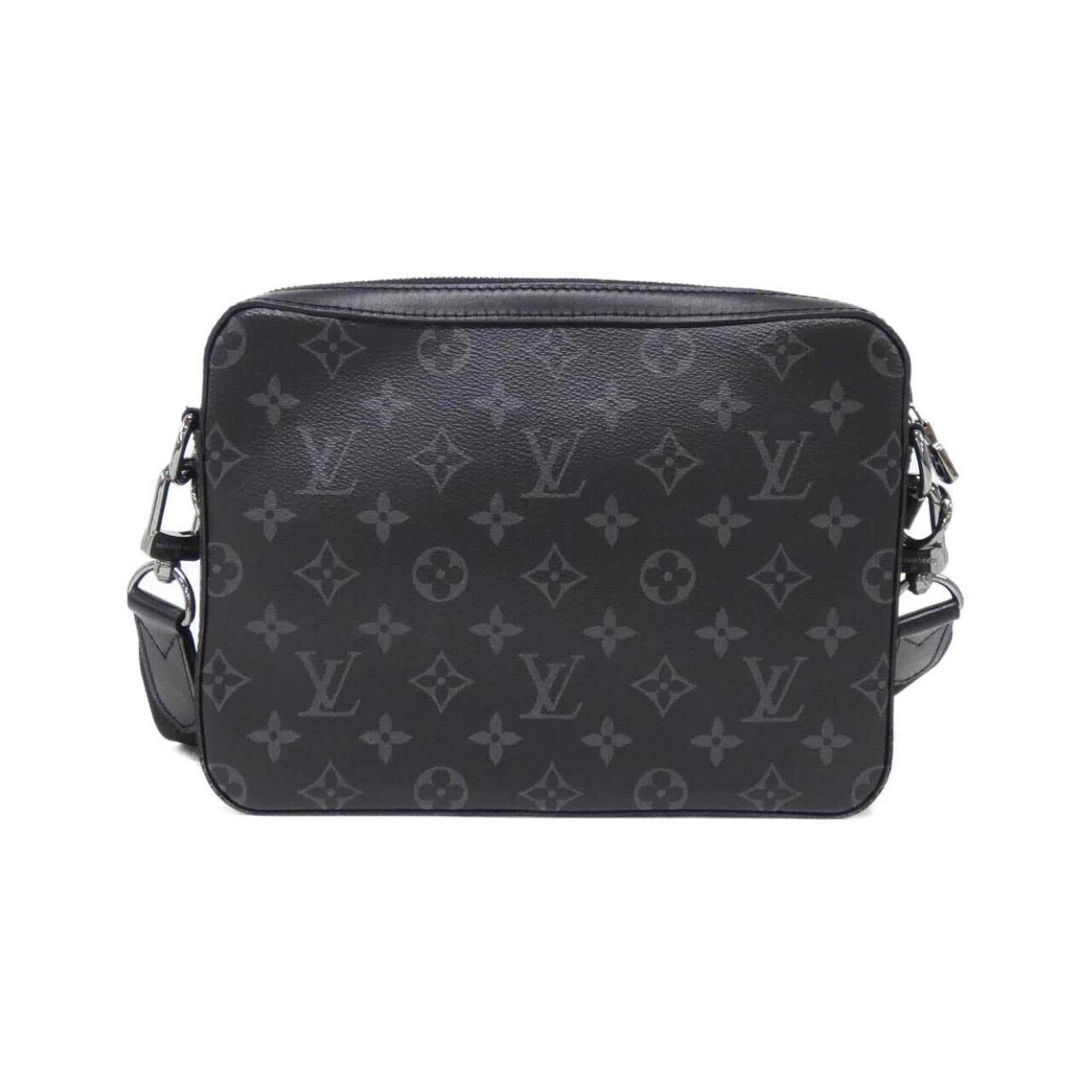 Louis Vuitton Monogram Eclipse Black Gris Coated Canvas Shoulder Bag