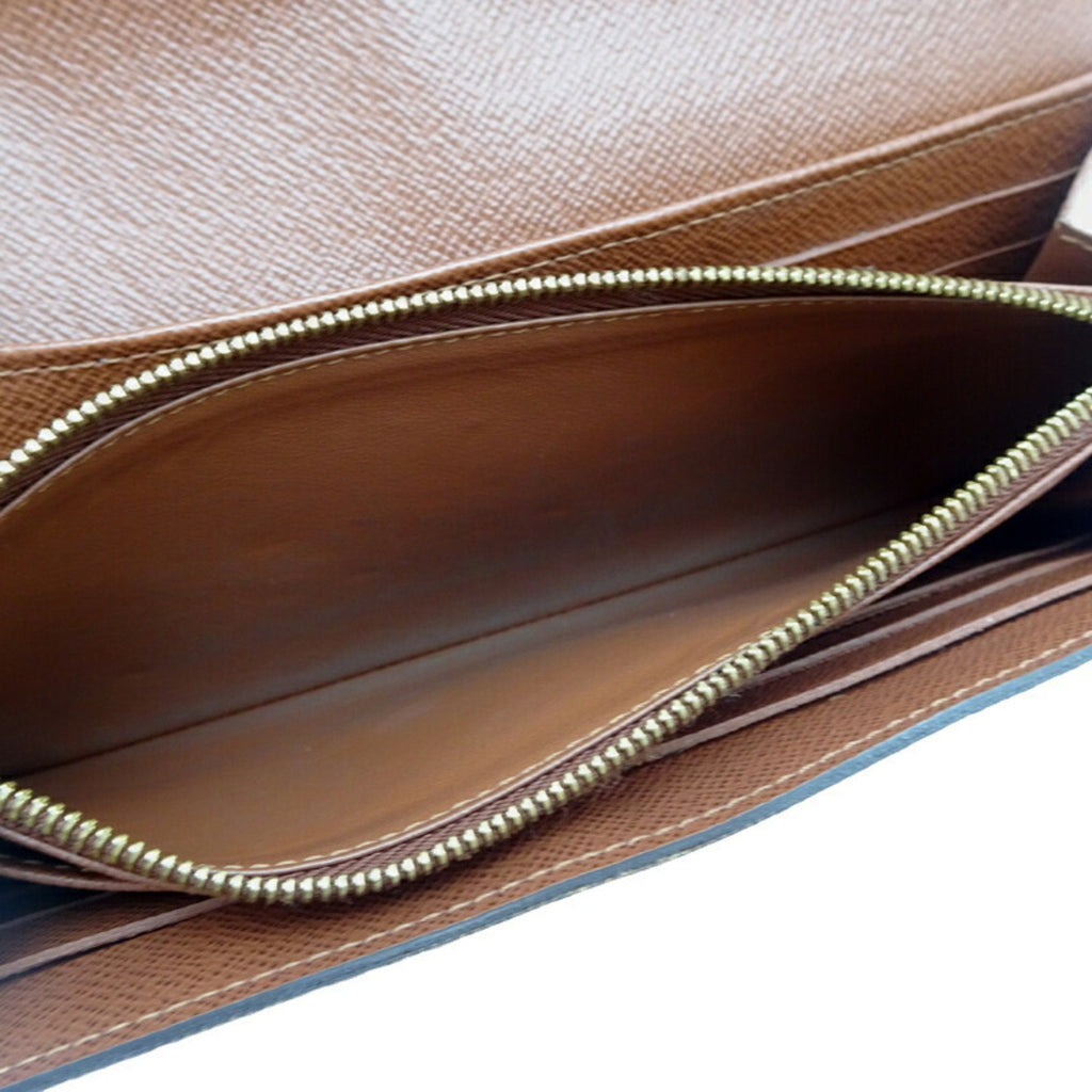 Louis Vuitton Brown Monogram Monogram Long Wallet