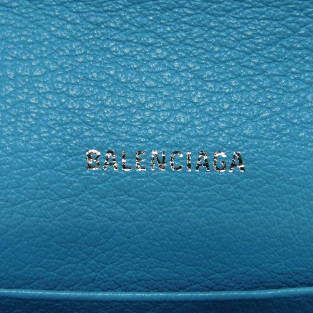 Balenciaga Blue Leather Long Wallet (Bi-Fold)
