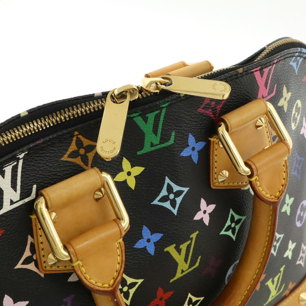 Louis Vuitton Black Multi-Color Noir Pvc Handbag