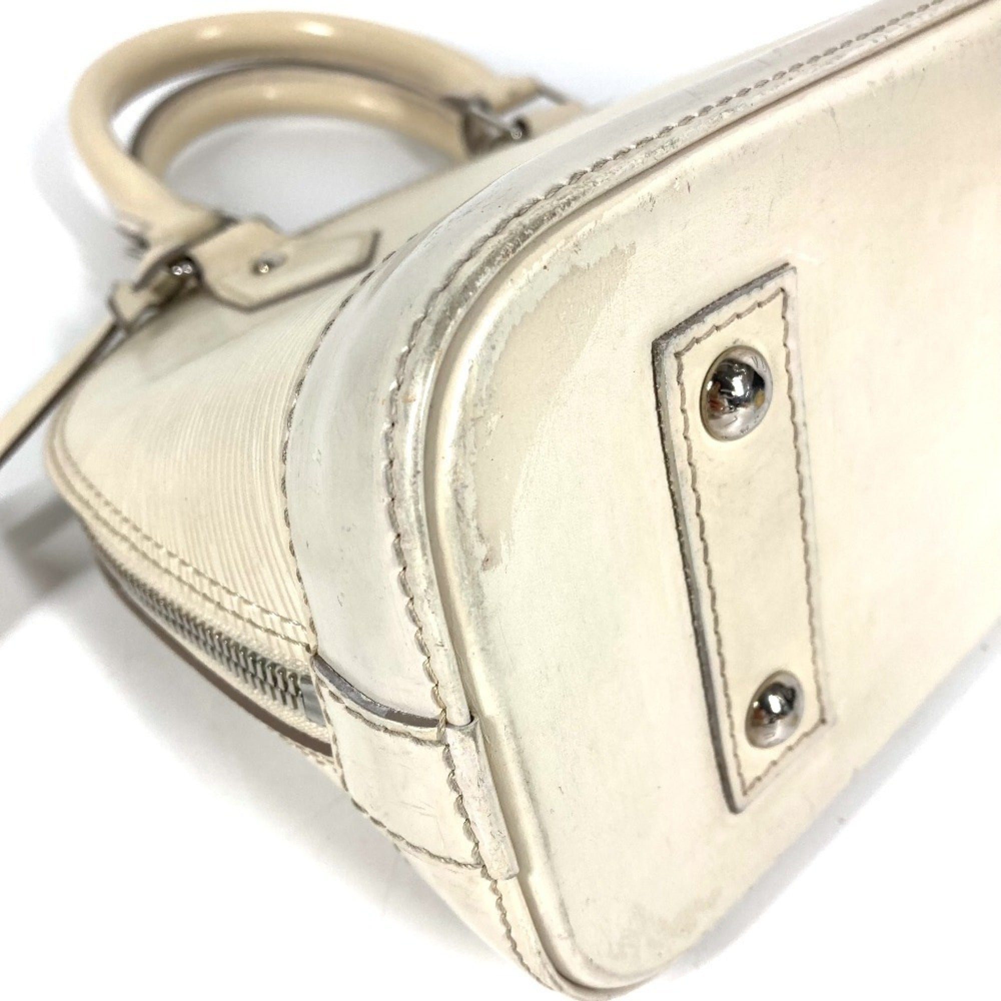 Louis Vuitton Lv Off White White Epi Leather Handbag Shoulder Bag