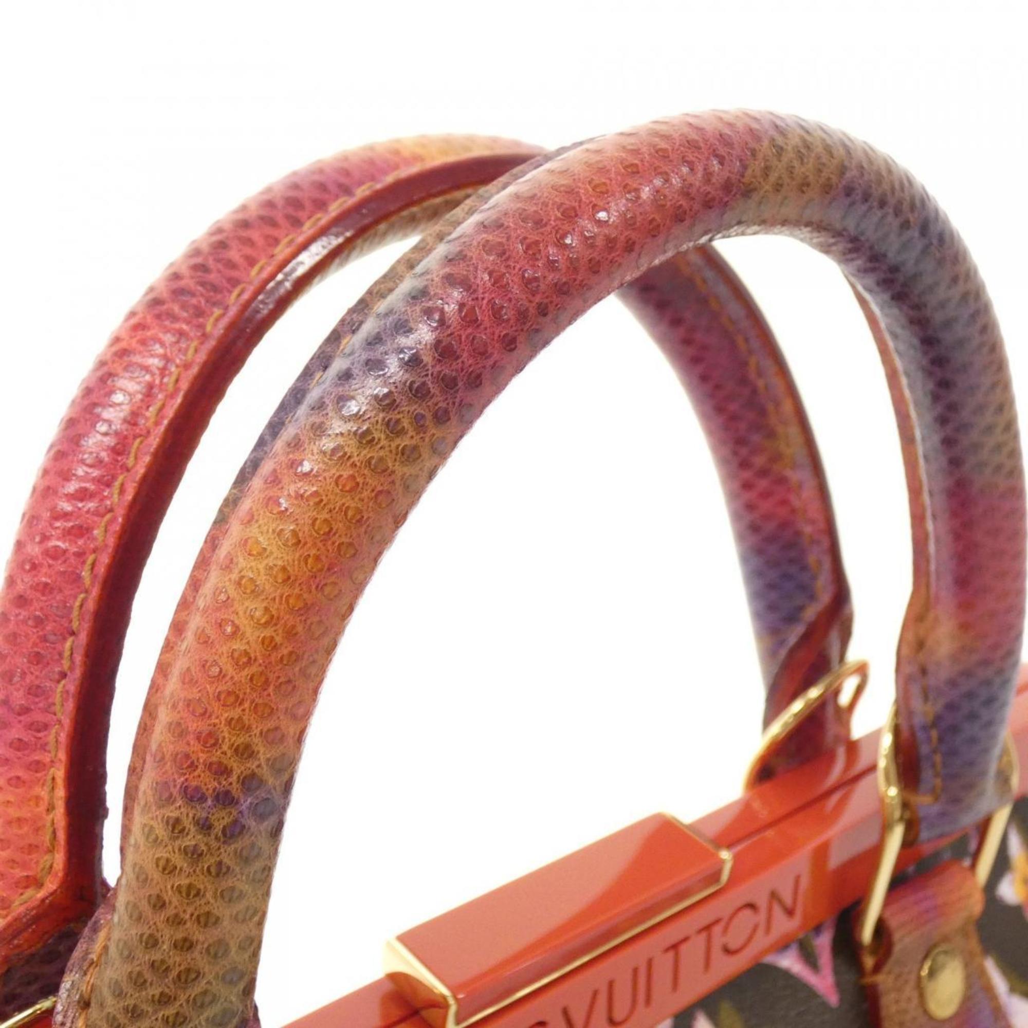 Louis Vuitton Brown Marron Multi-Color Coated Canvas Handbag