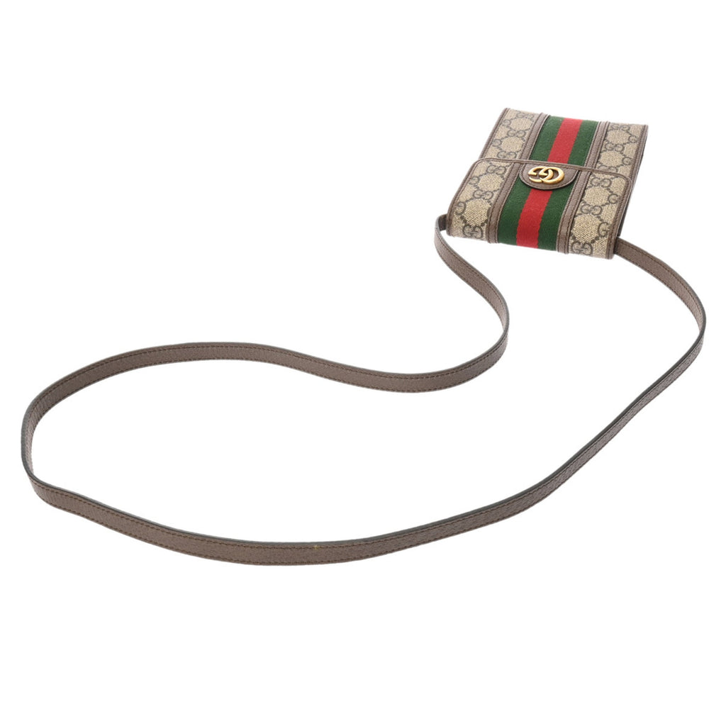Gucci Brown Gg Supreme Shoulder Bag (Pre-Owned)