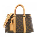 Louis Vuitton Marron Coated Canvas Handbag