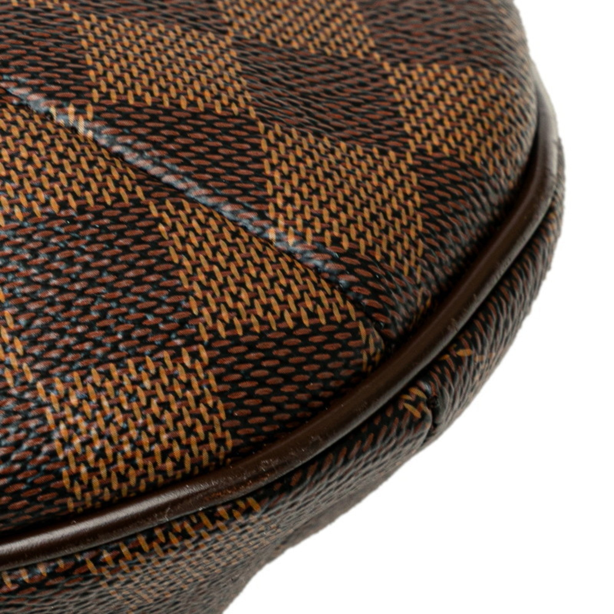 Louis Vuitton Damier Brown Pvc Leather Shoulder Bag