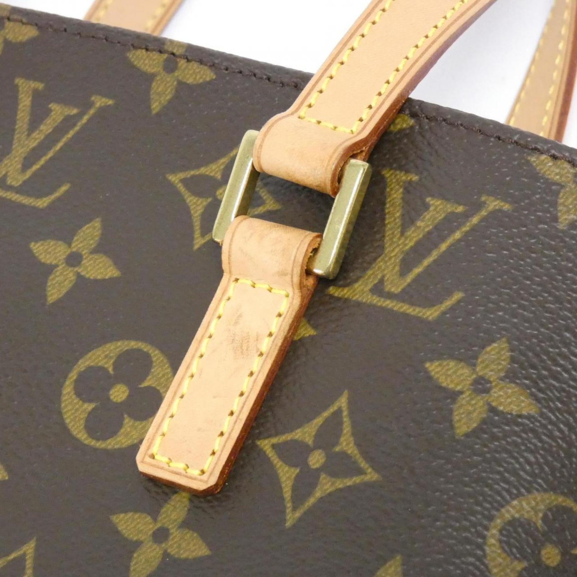 Louis Vuitton Marron Coated Canvas Handbag