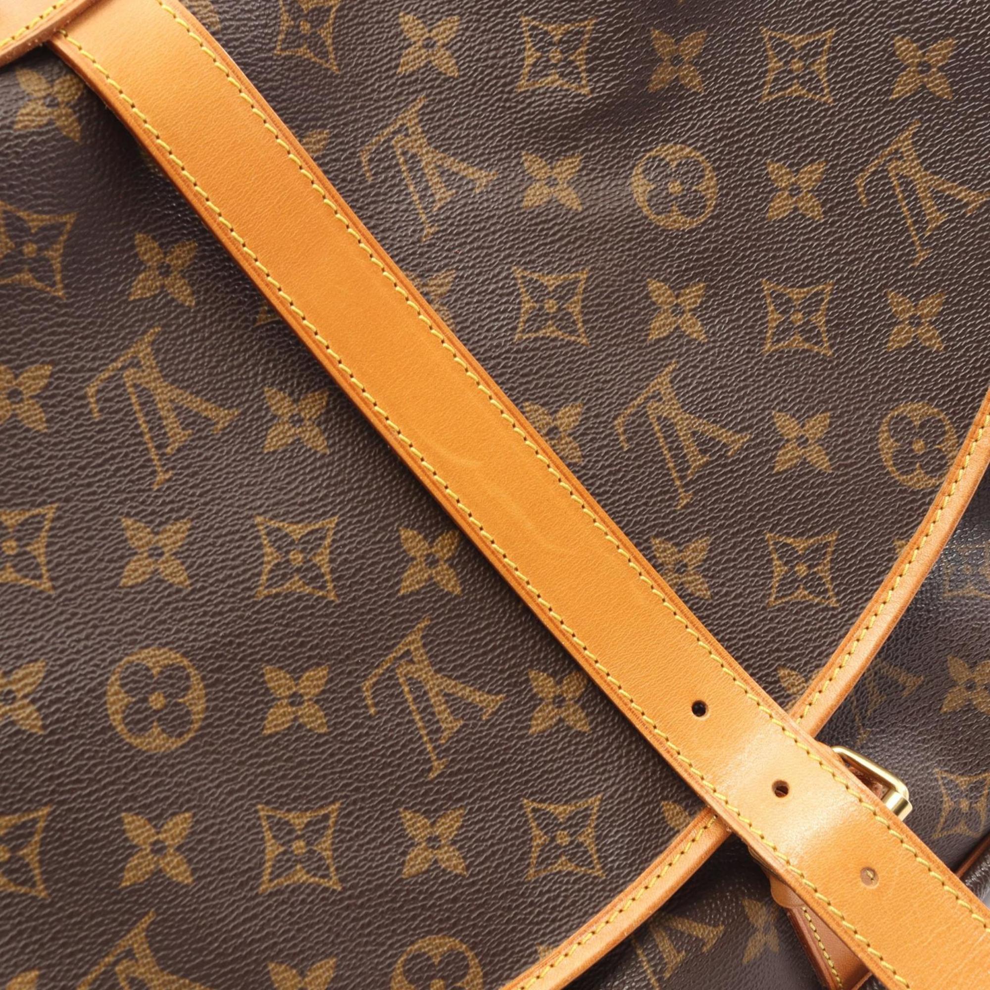 Louis Vuitton Brown Pvc Leather Shoulder Bag