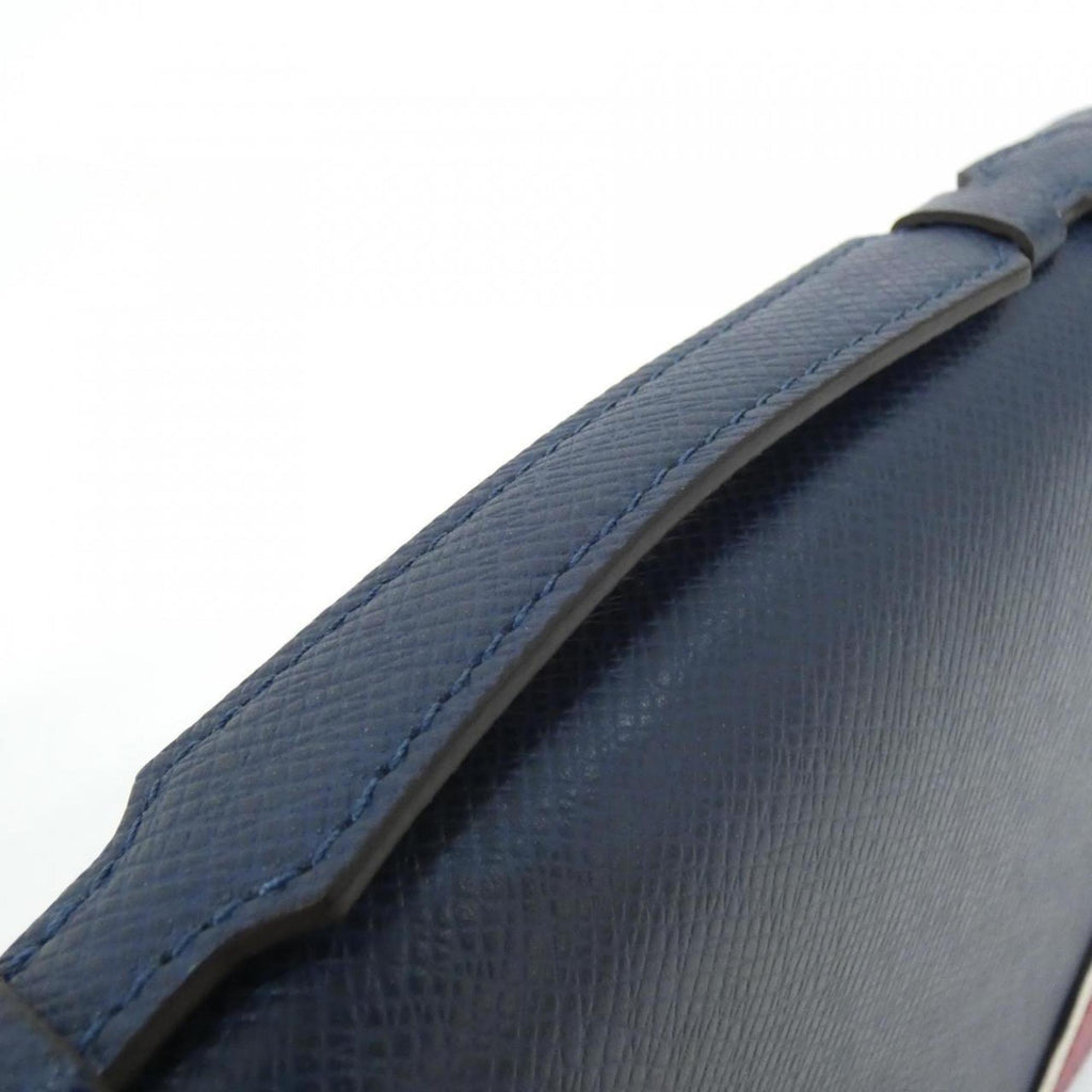 Louis Vuitton Blue Leather Long Wallet