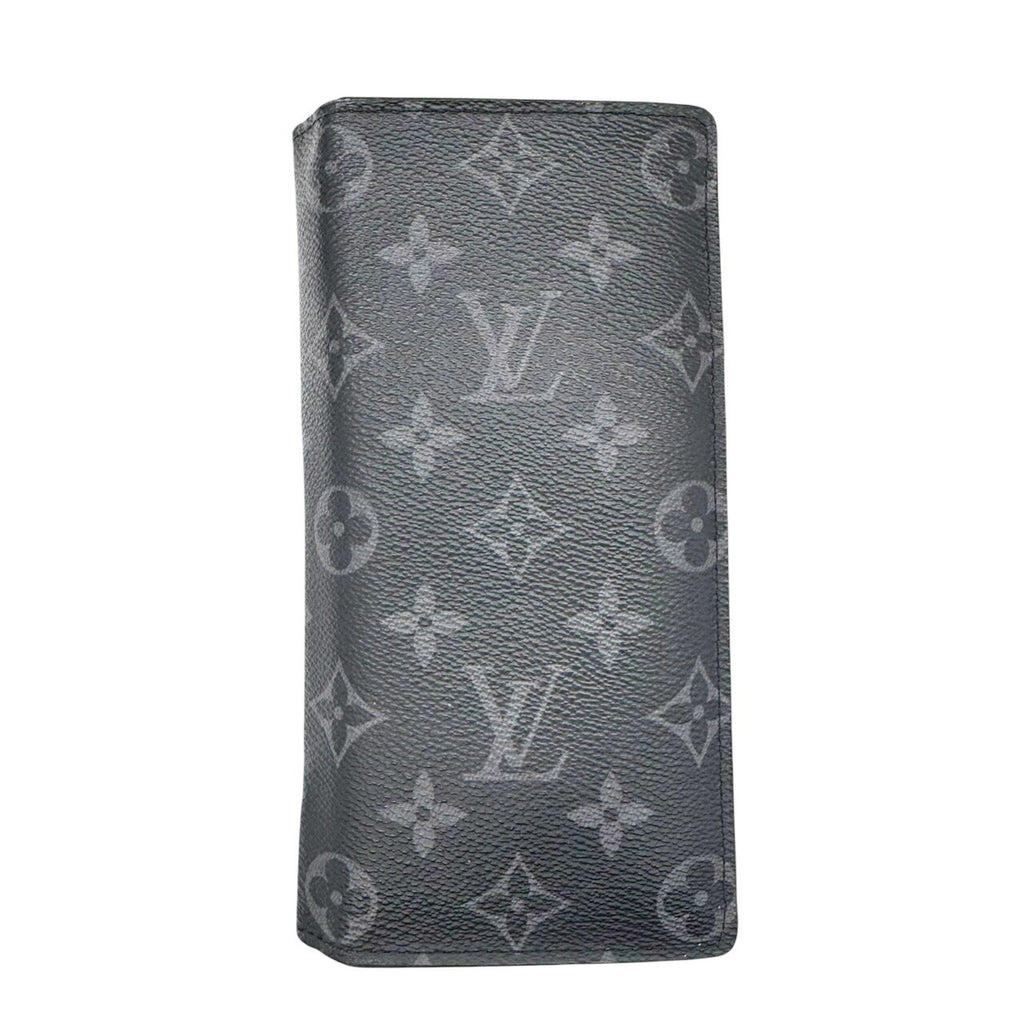 Louis Vuitton Black Monogram Eclipse Noir Monogram Eclipse Long Wallet