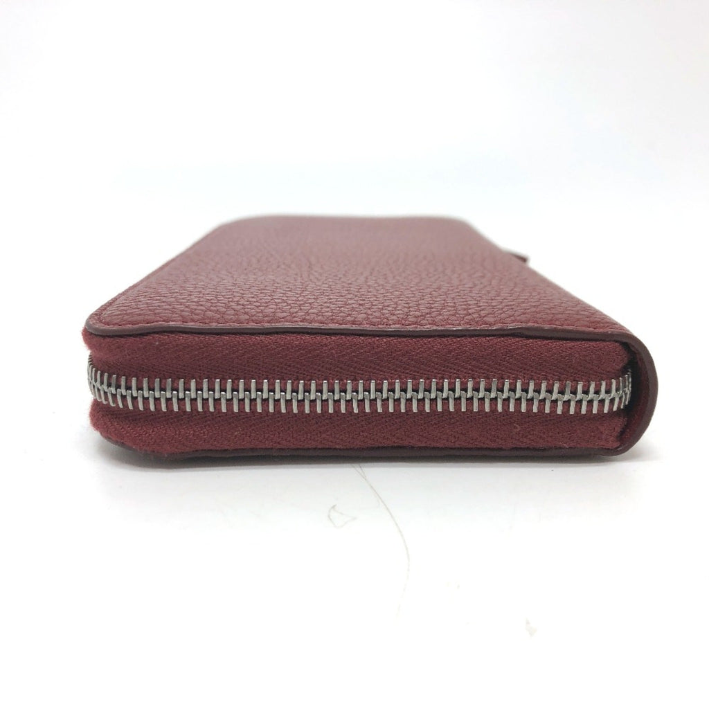 Prada Red Leather Long Wallet (Bi-Fold)