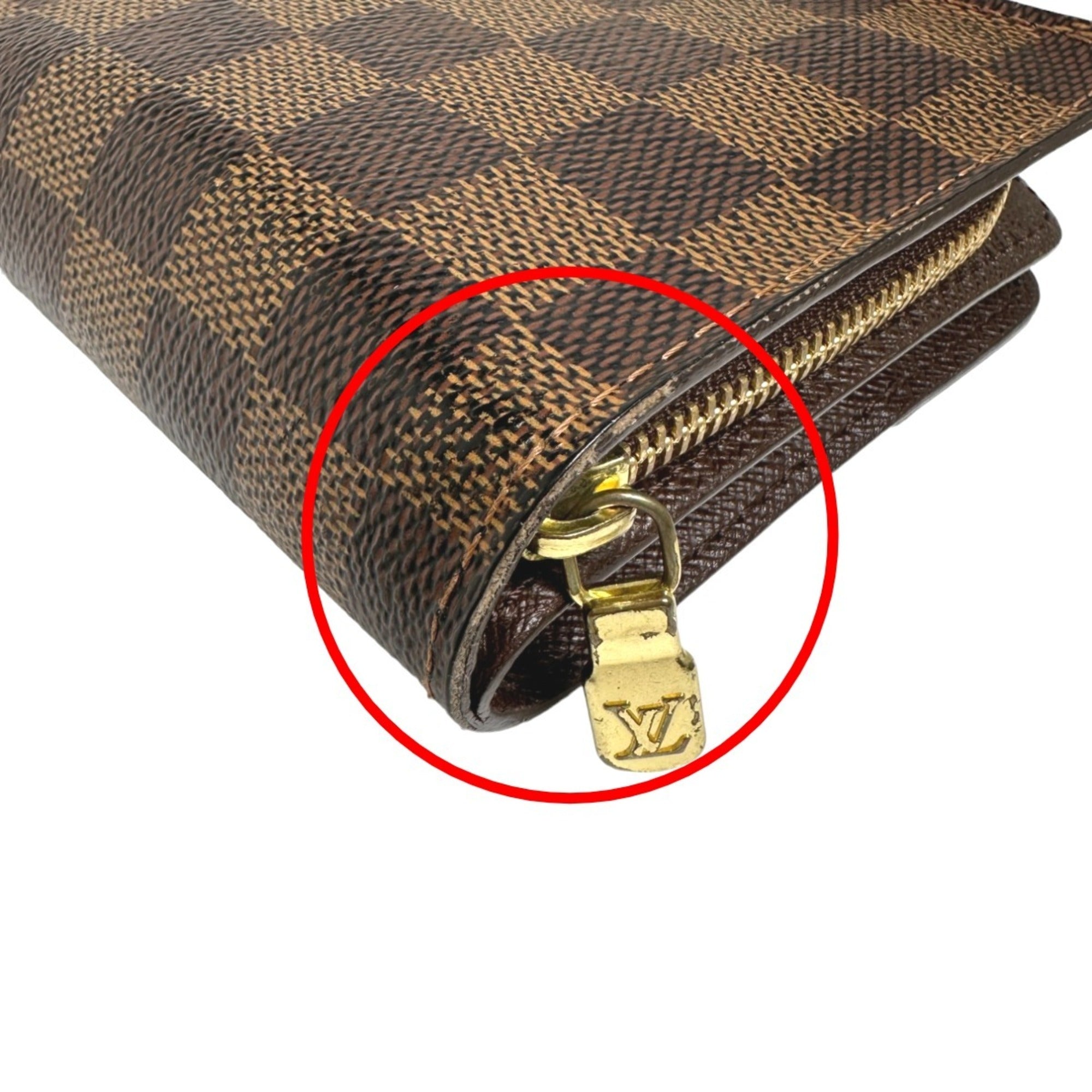 Louis Vuitton Damier Brown Damier Canvas Wallet