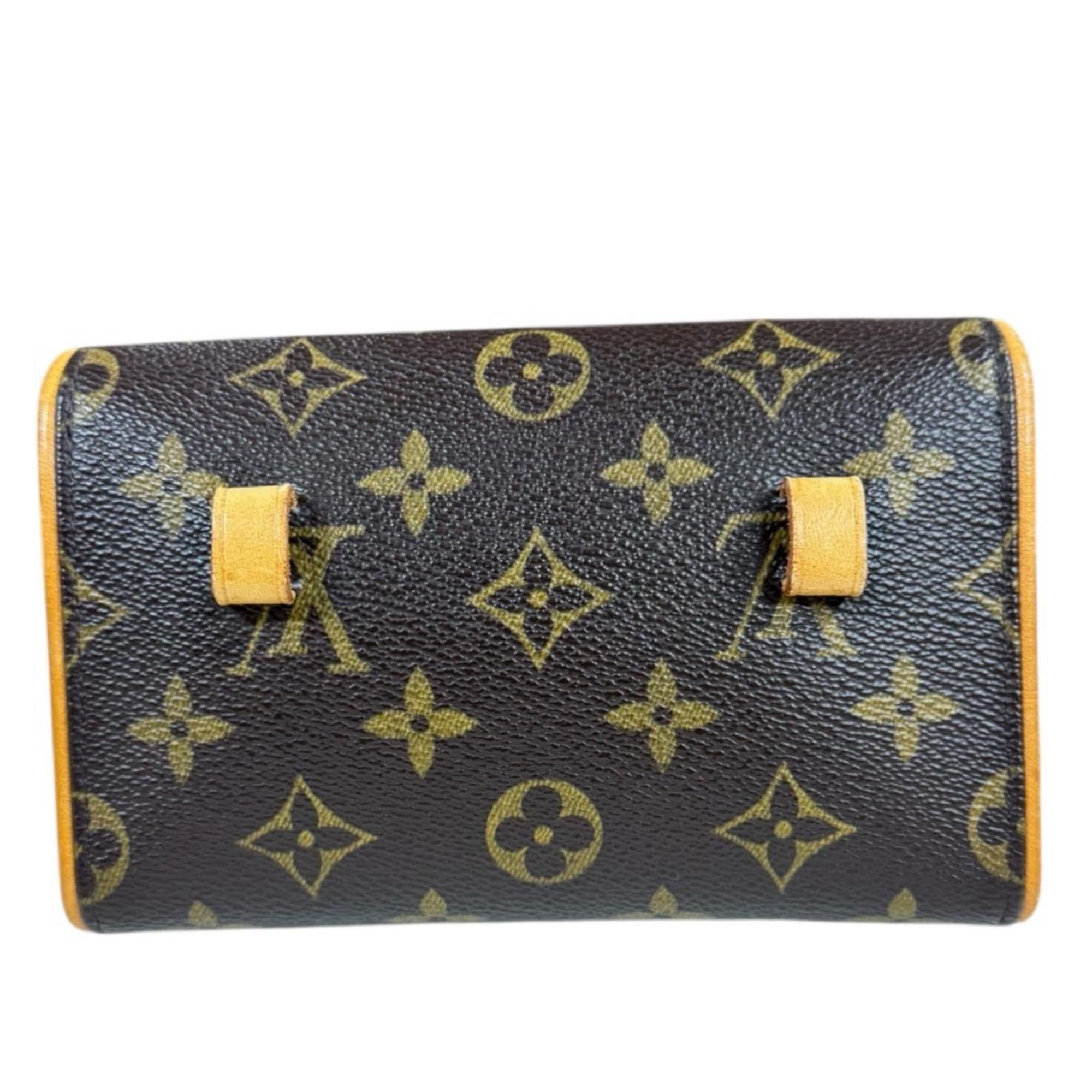 Louis Vuitton Brown Monogram Canvas Fanny Pack Pochette