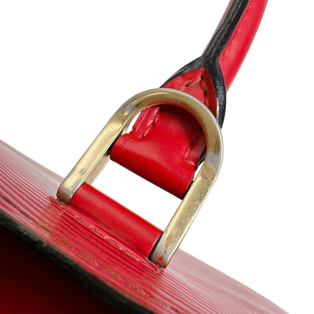 Louis Vuitton Red Color Epi Leather Handbag