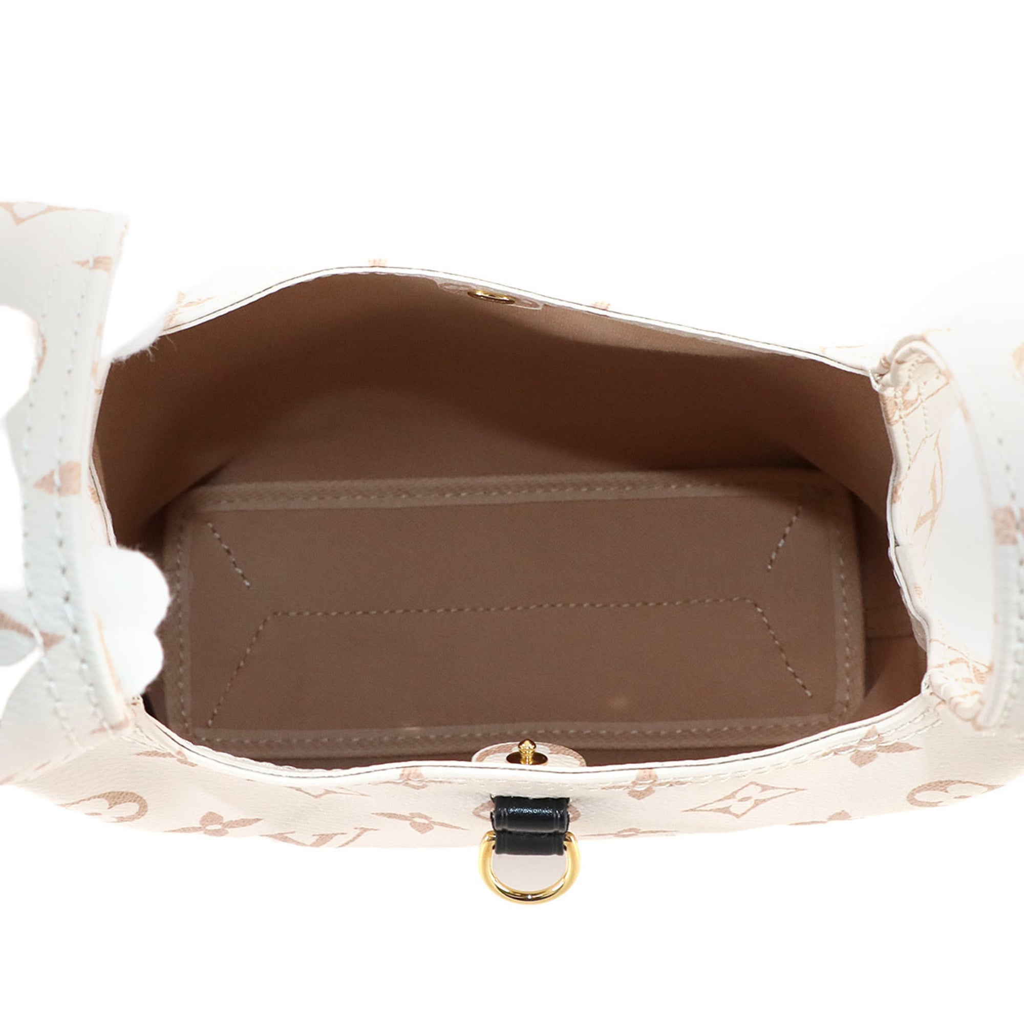 Louis Vuitton Dune Canvas Leather Handbag Shoulder Bag
