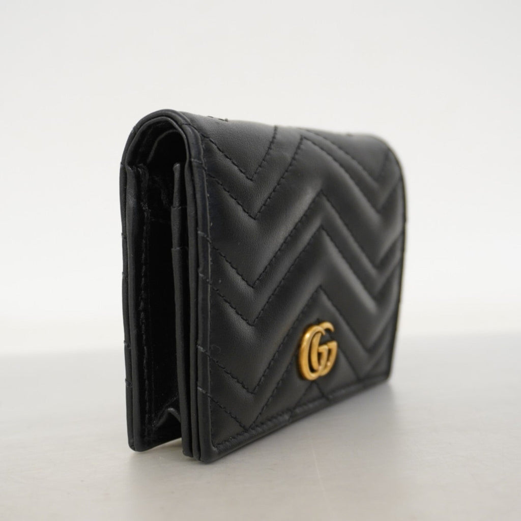 Gucci Black Leather Wallet (Bi-Fold) (Pre-Owned)