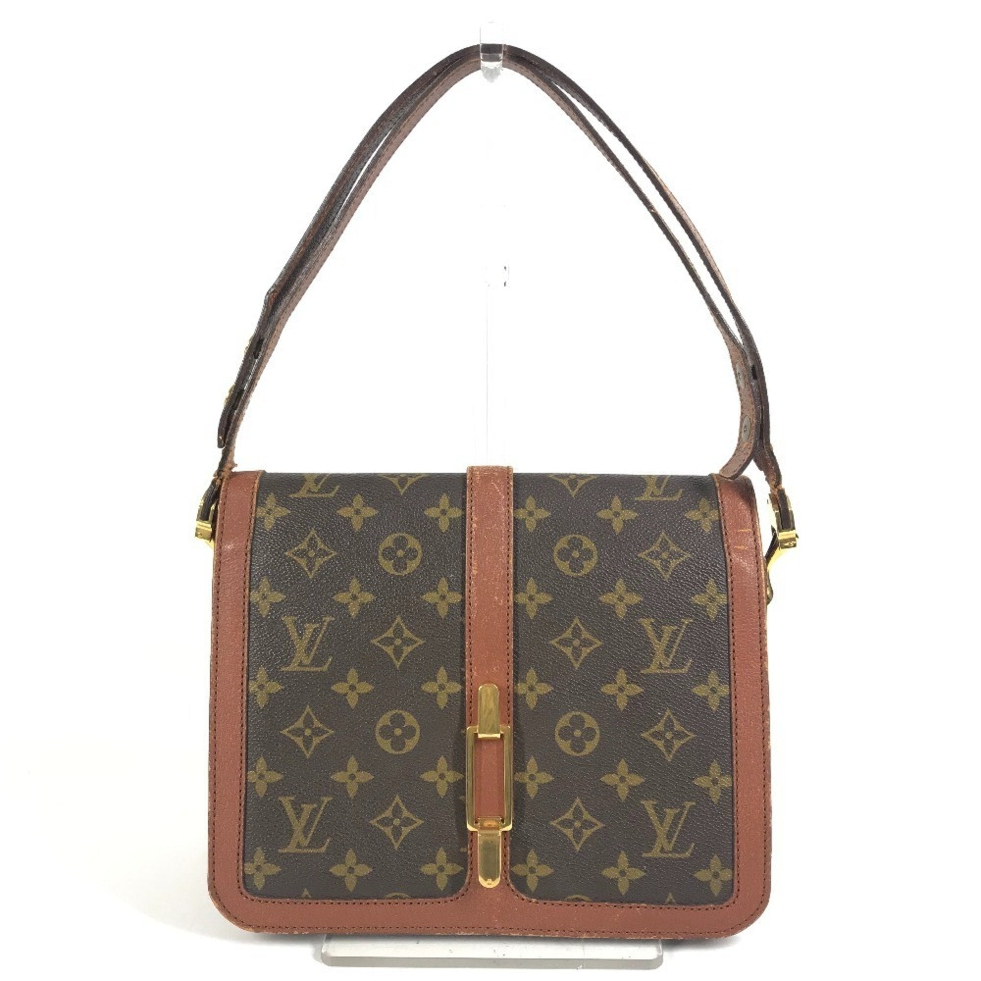 Louis Vuitton Brown Monogram Canvas Pochette Shoulder Bag