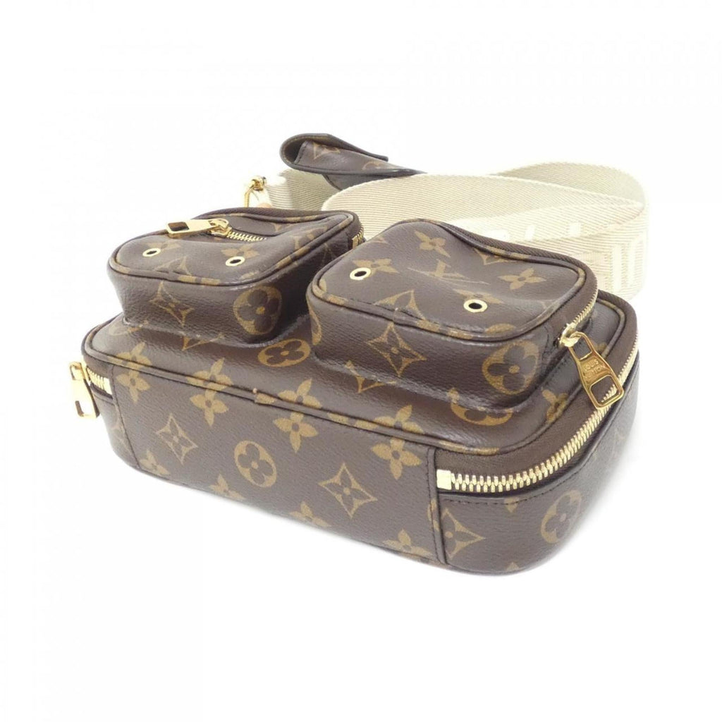 Louis Vuitton Marron Coated Canvas Pouch Shoulder Bag