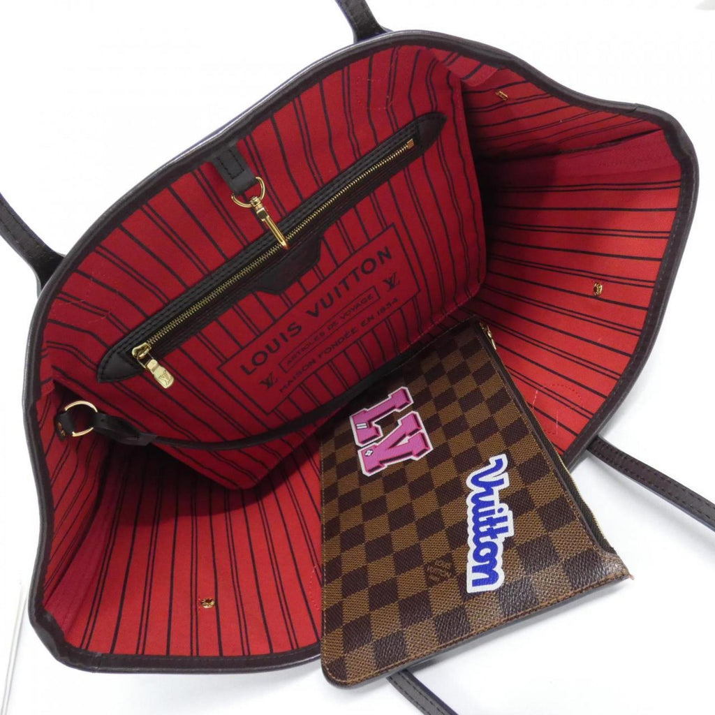 Louis Vuitton Ebene Coated Canvas Handbag Pouch