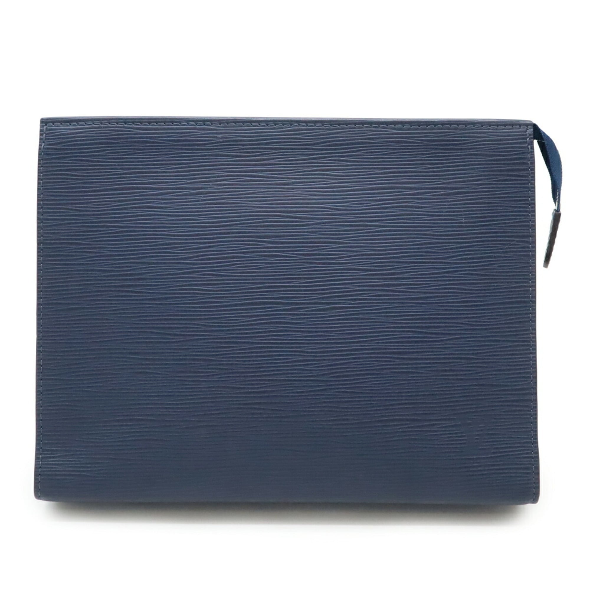 Louis Vuitton Navy Epi Leather Pouch