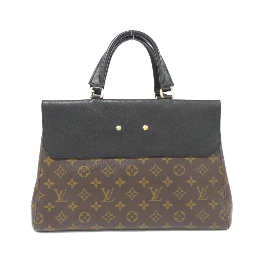 Louis Vuitton Monogram Black Marron Monogram Monogram Leather Handbag