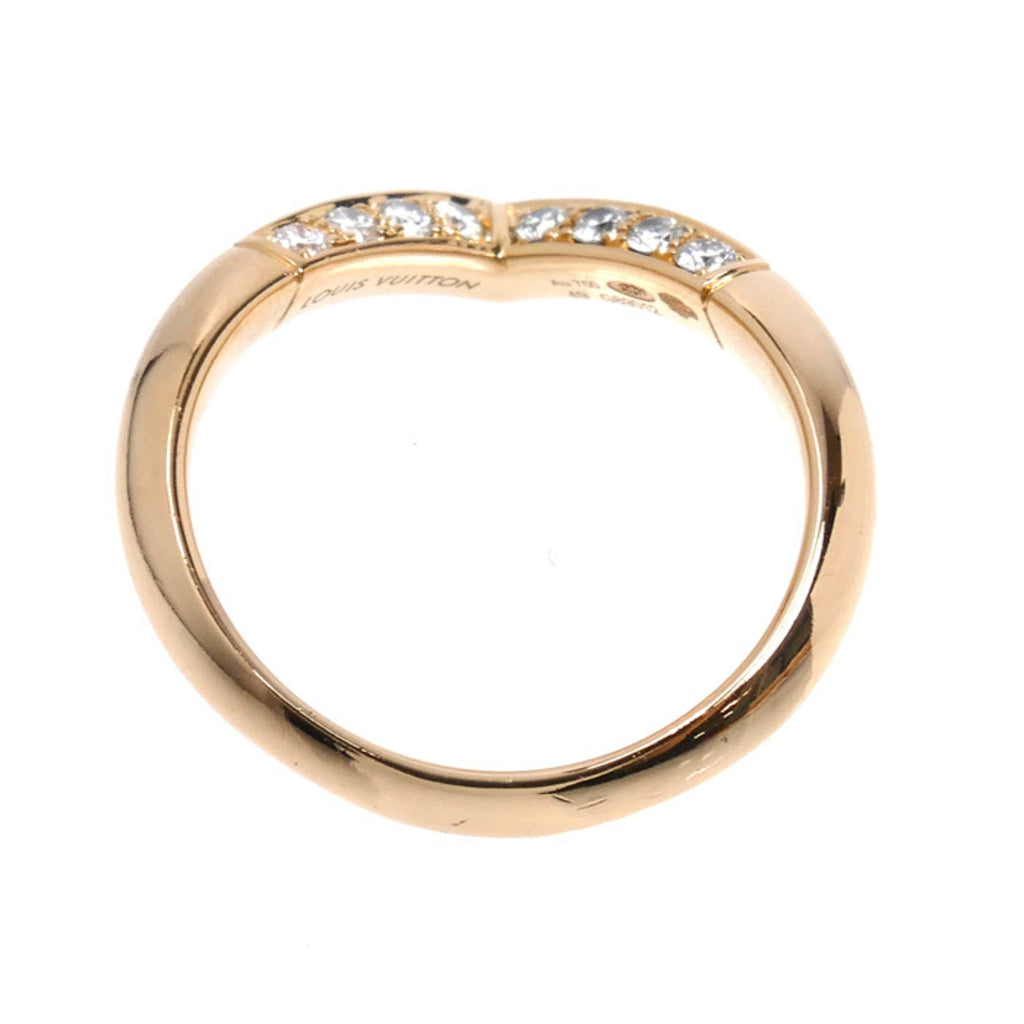 Louis Vuitton Pink Gold (18K) Band Ring
