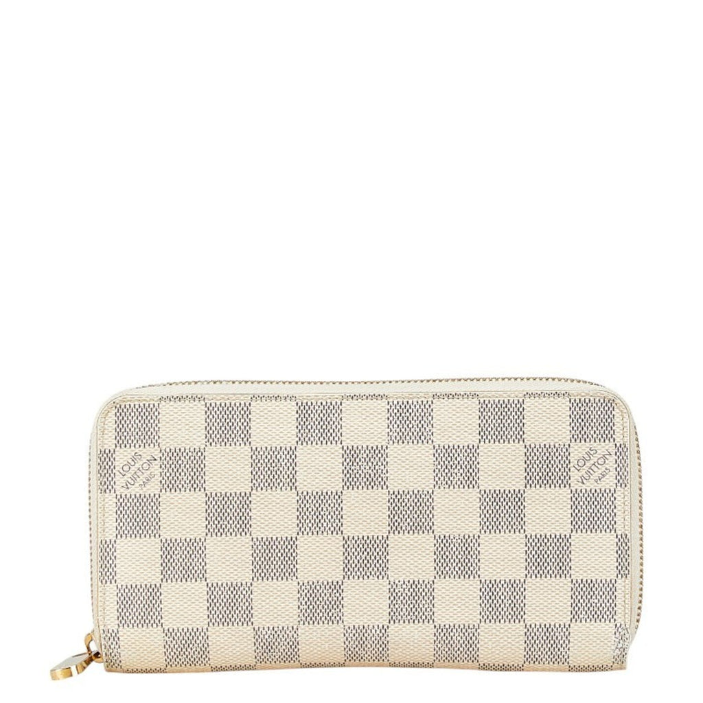 Louis Vuitton Damier Azur Azur Damier Azur White Damier Azur Long Wallet