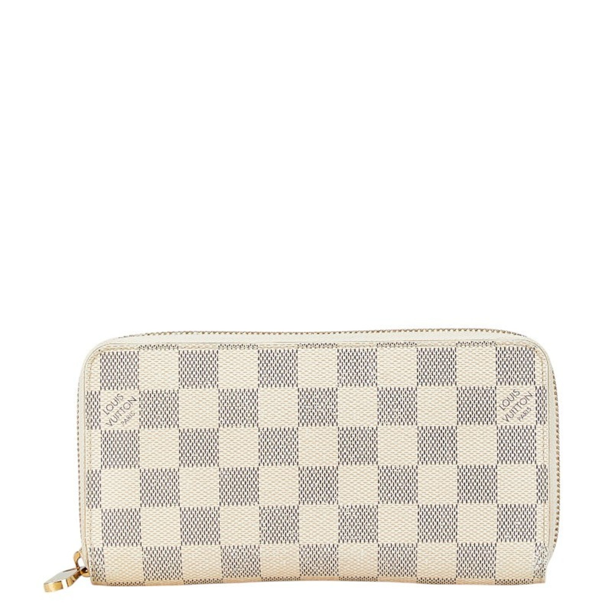 Louis Vuitton Damier Azur Azur Damier Azur White Damier Azur Long Wallet