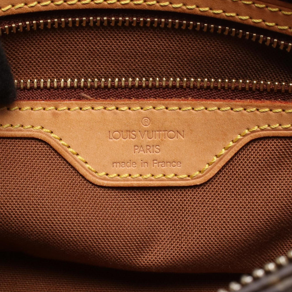 Louis Vuitton Brown Coated Canvas Monogram Pvc Leather Shoulder Bag