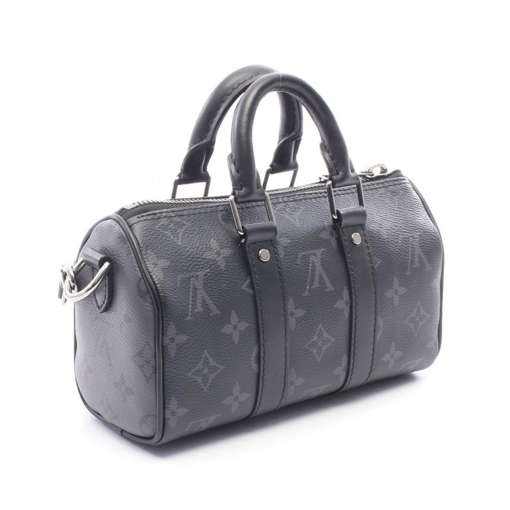 Louis Vuitton Black Monogram Eclipse Coated Canvas Leather Handbag