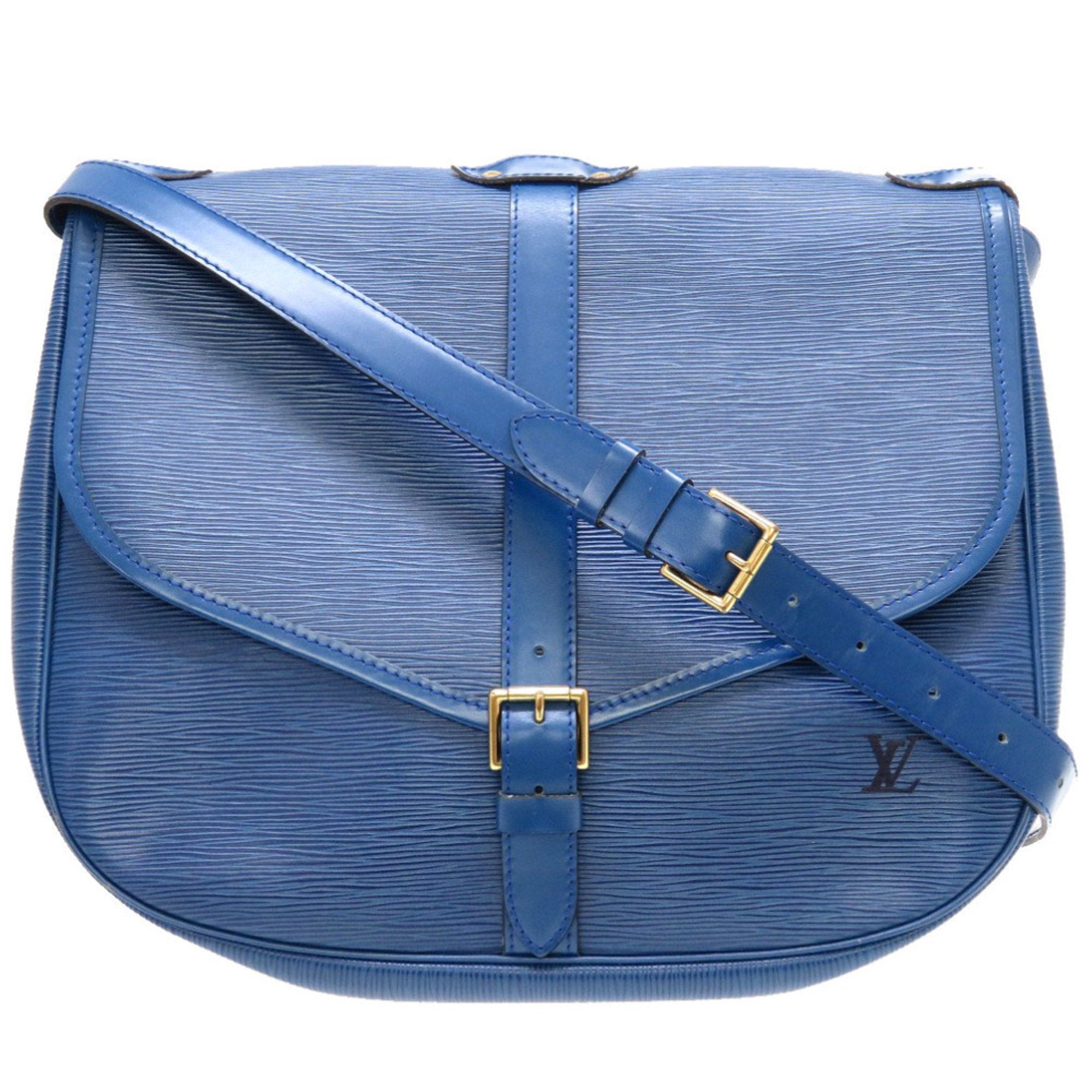 Louis Vuitton Epi Blue Toledo Blue Epi Leather Shoulder Bag