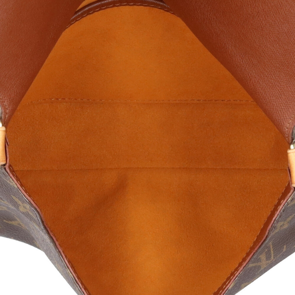 Louis Vuitton Brown Monogram Canvas Shoulder Bag