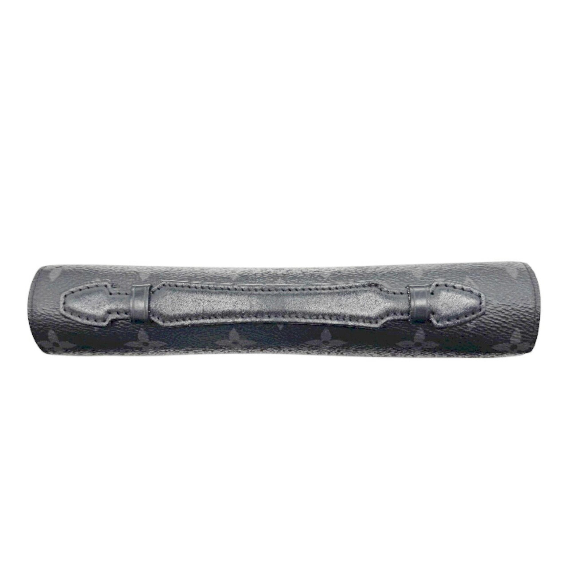 Louis Vuitton Black Gray Monogram Eclipse Monogram Eclipse Long Wallet