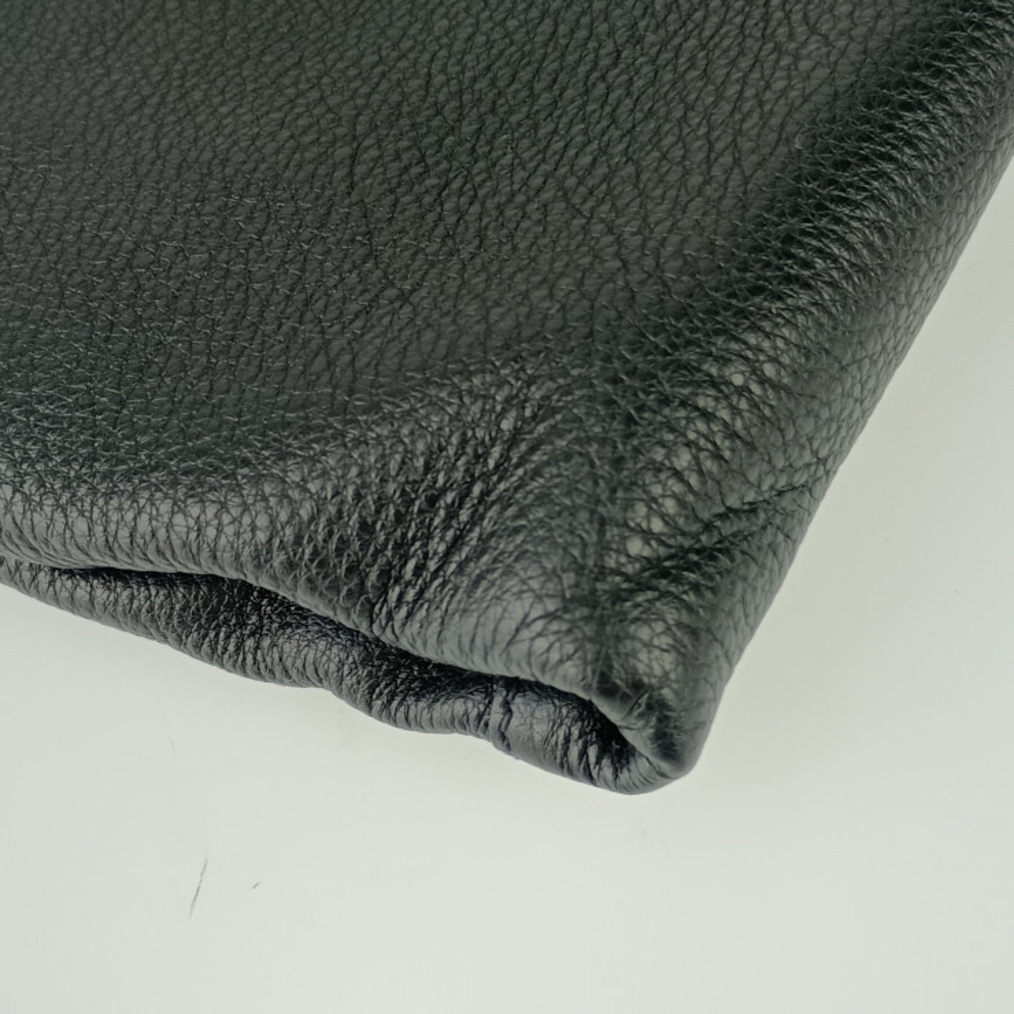 Prada Black Vitello Daino Shoulder Bag