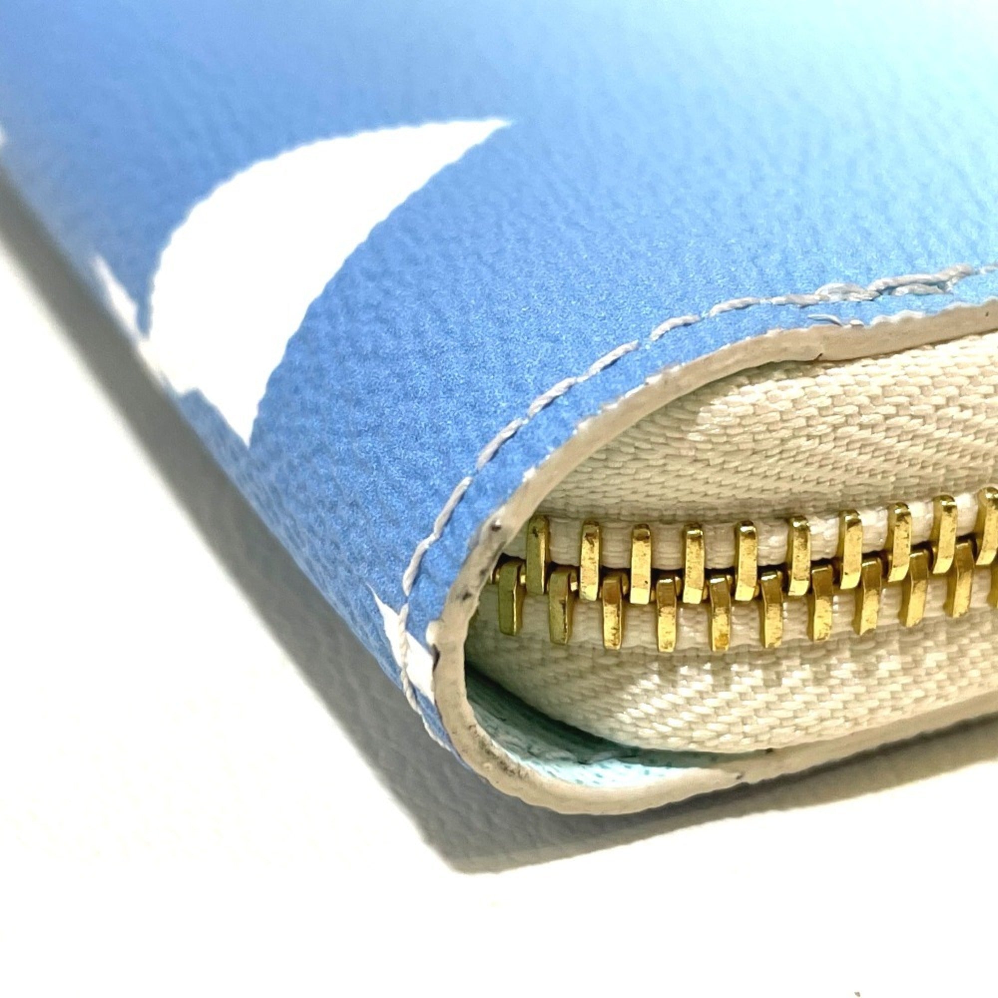 Louis Vuitton Monogram Blue Monogram Long Wallet