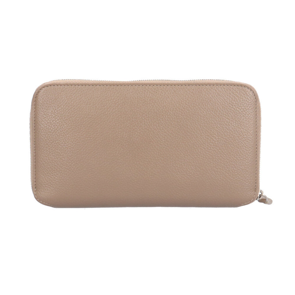 Balenciaga Grayish Leather Coin Purse/Coin Case