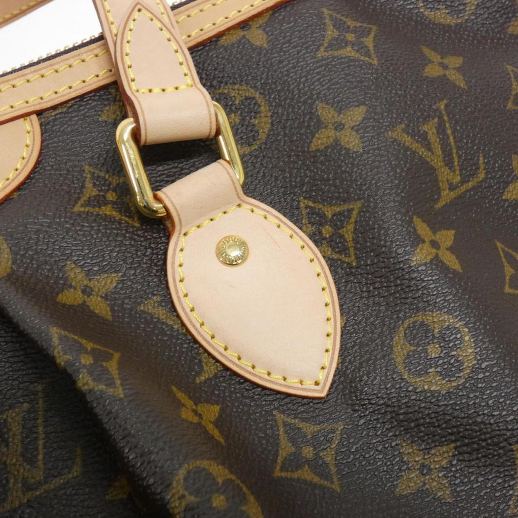 Louis Vuitton Marron Coated Canvas Handbag