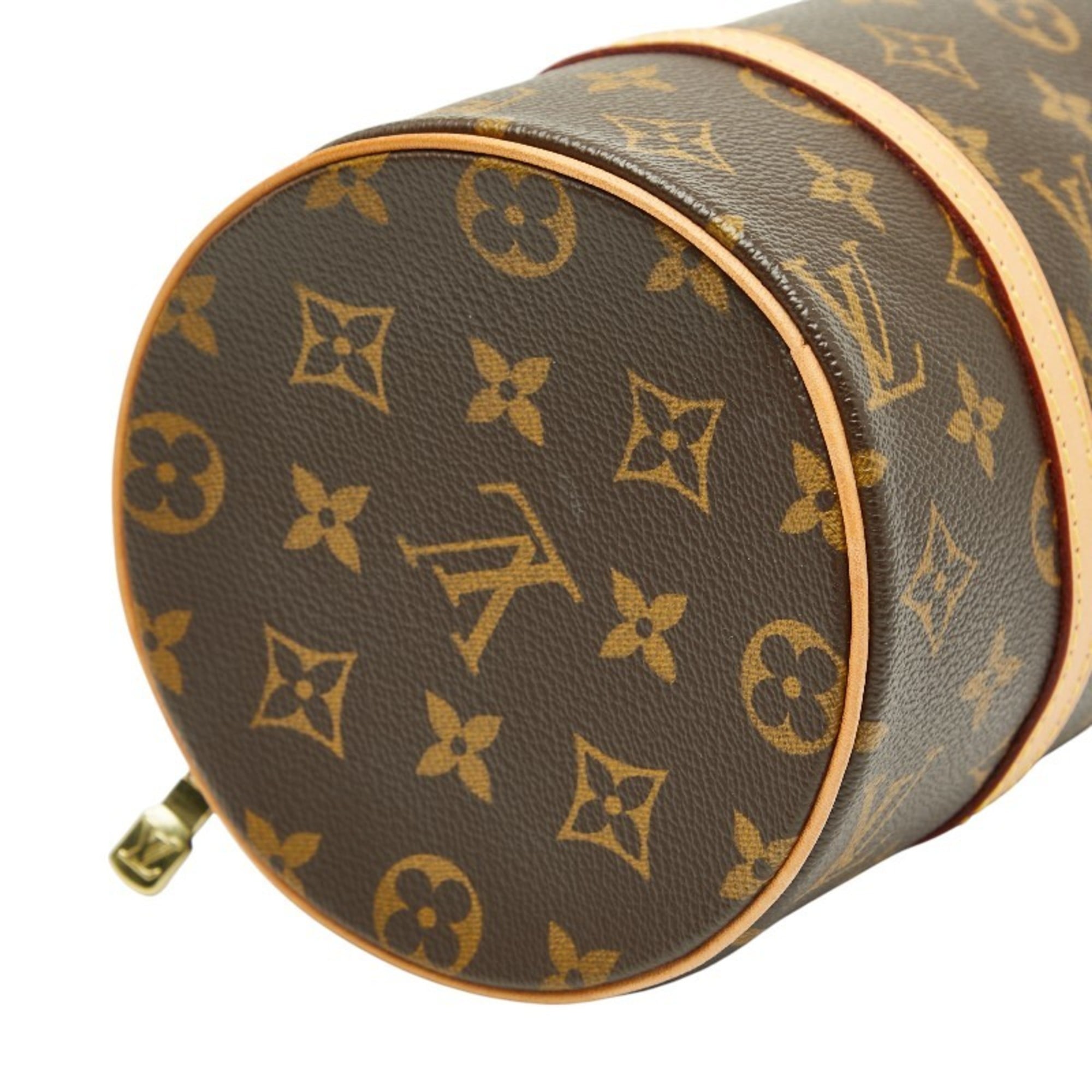 Louis Vuitton Monogram Brown Pvc Leather Handbag