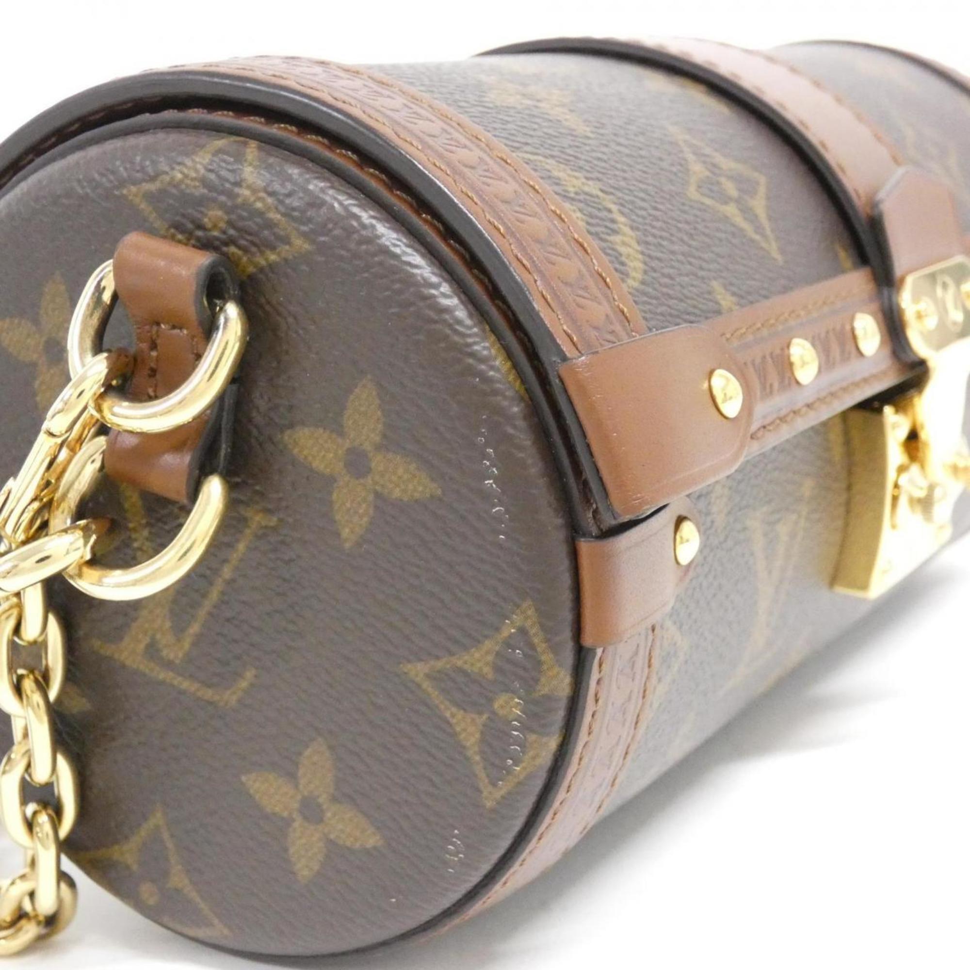 Louis Vuitton Marron Coated Canvas Shoulder Bag
