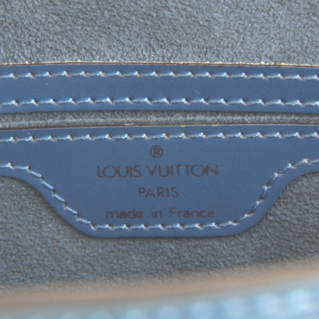 Louis Vuitton Blue Epi Leather Handbag