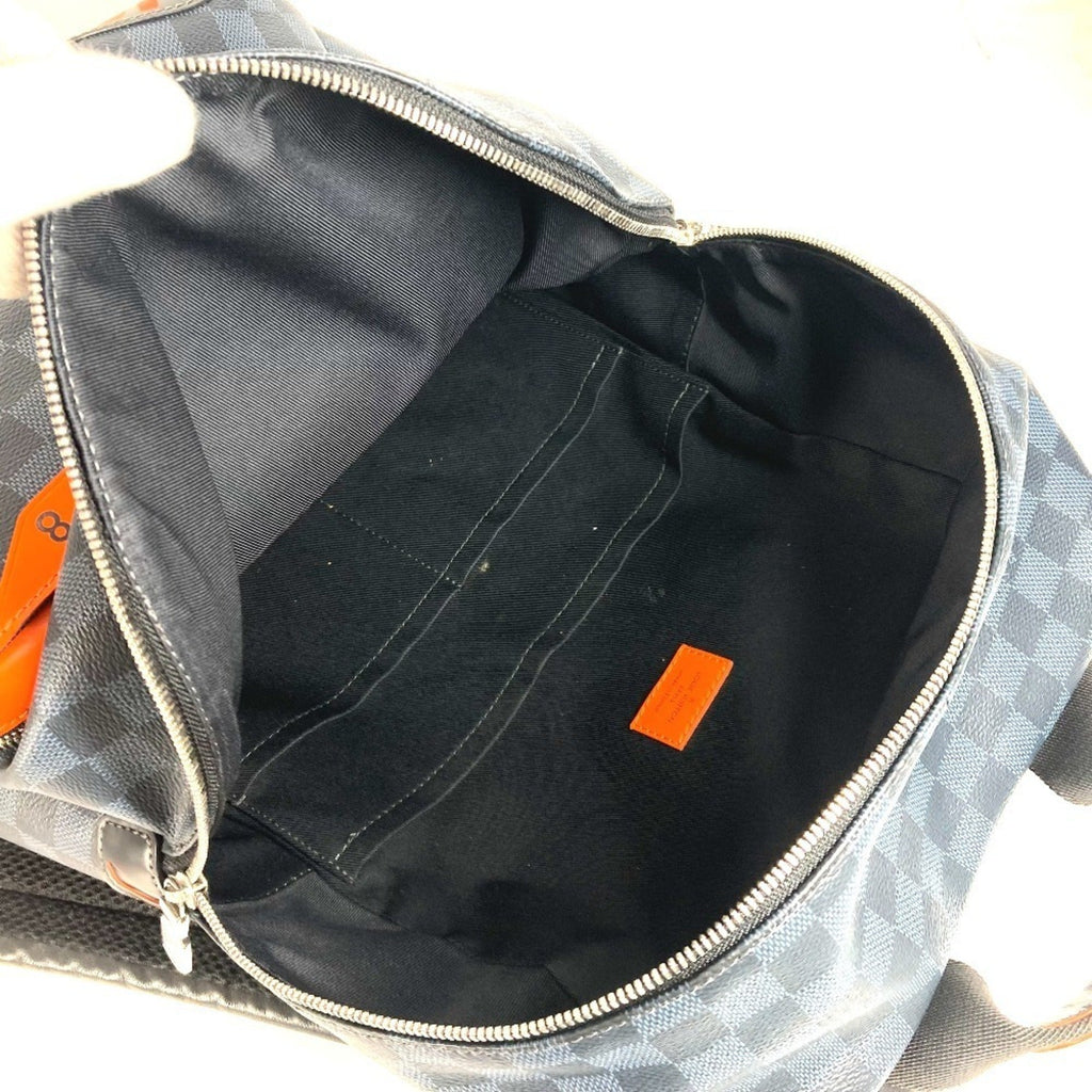 Louis Vuitton Damier Cobalt Navy Orange Backpack