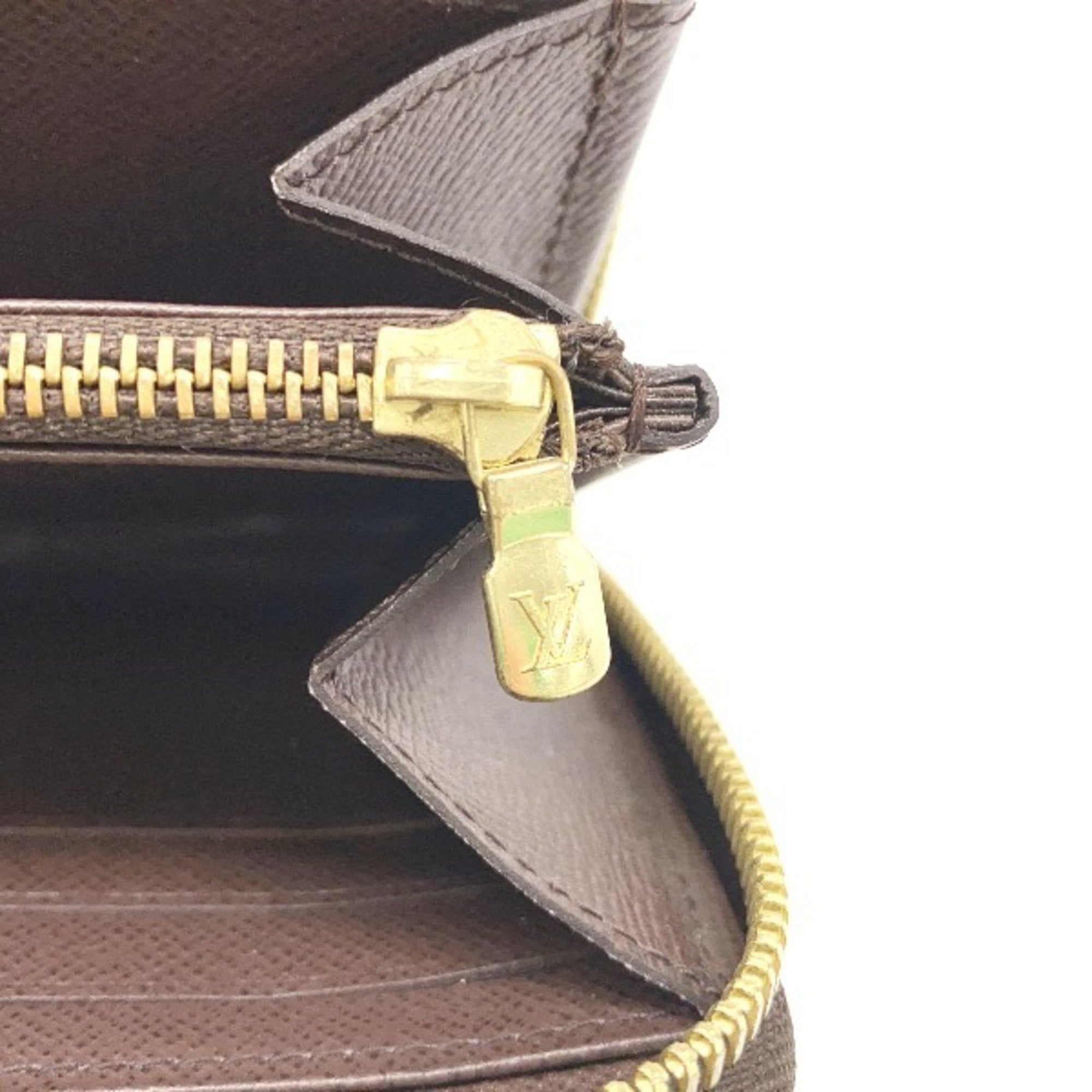 Louis Vuitton Brown Damier Canvas Long Wallet