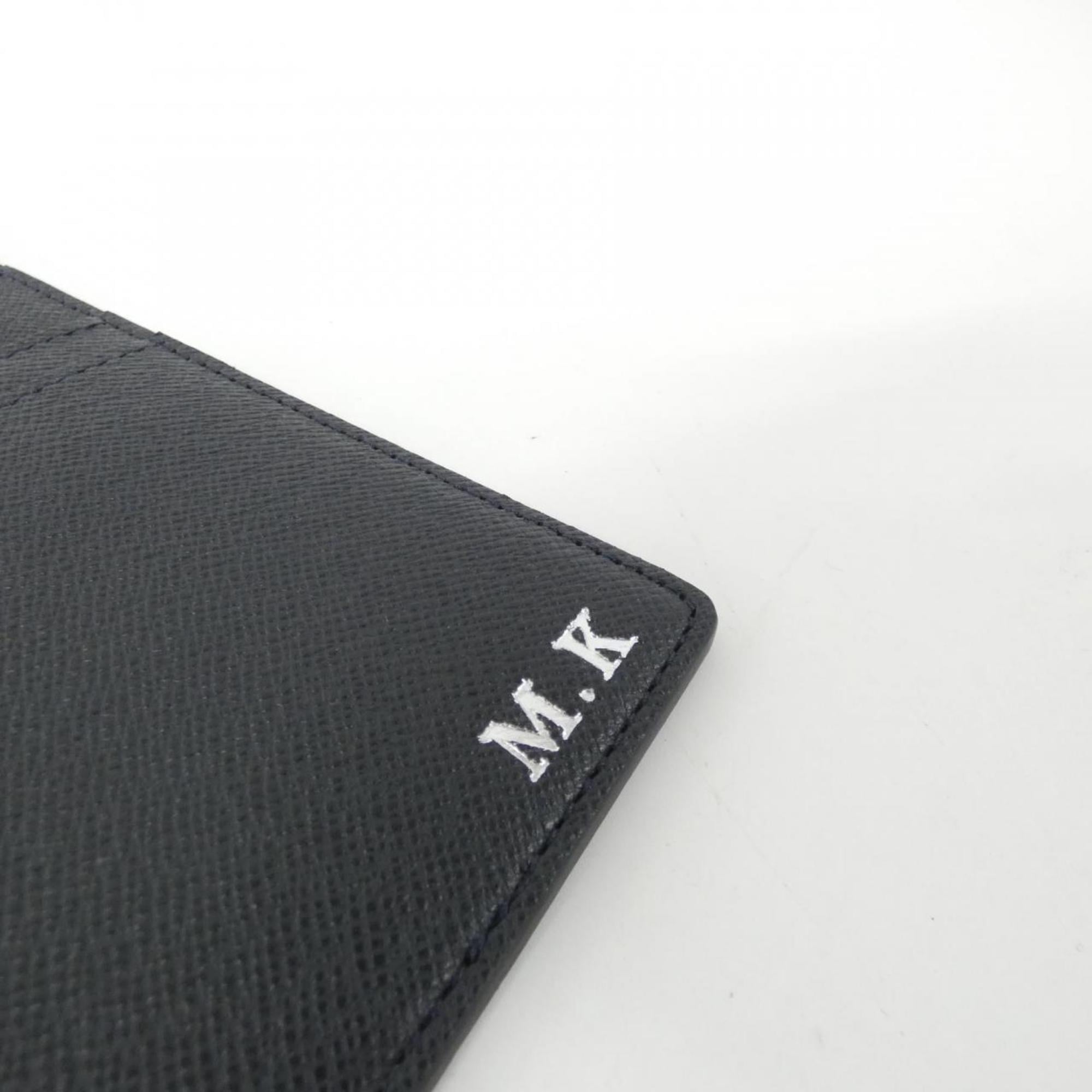 Louis Vuitton Taiga Boreal Leather Long Bill Wallet
