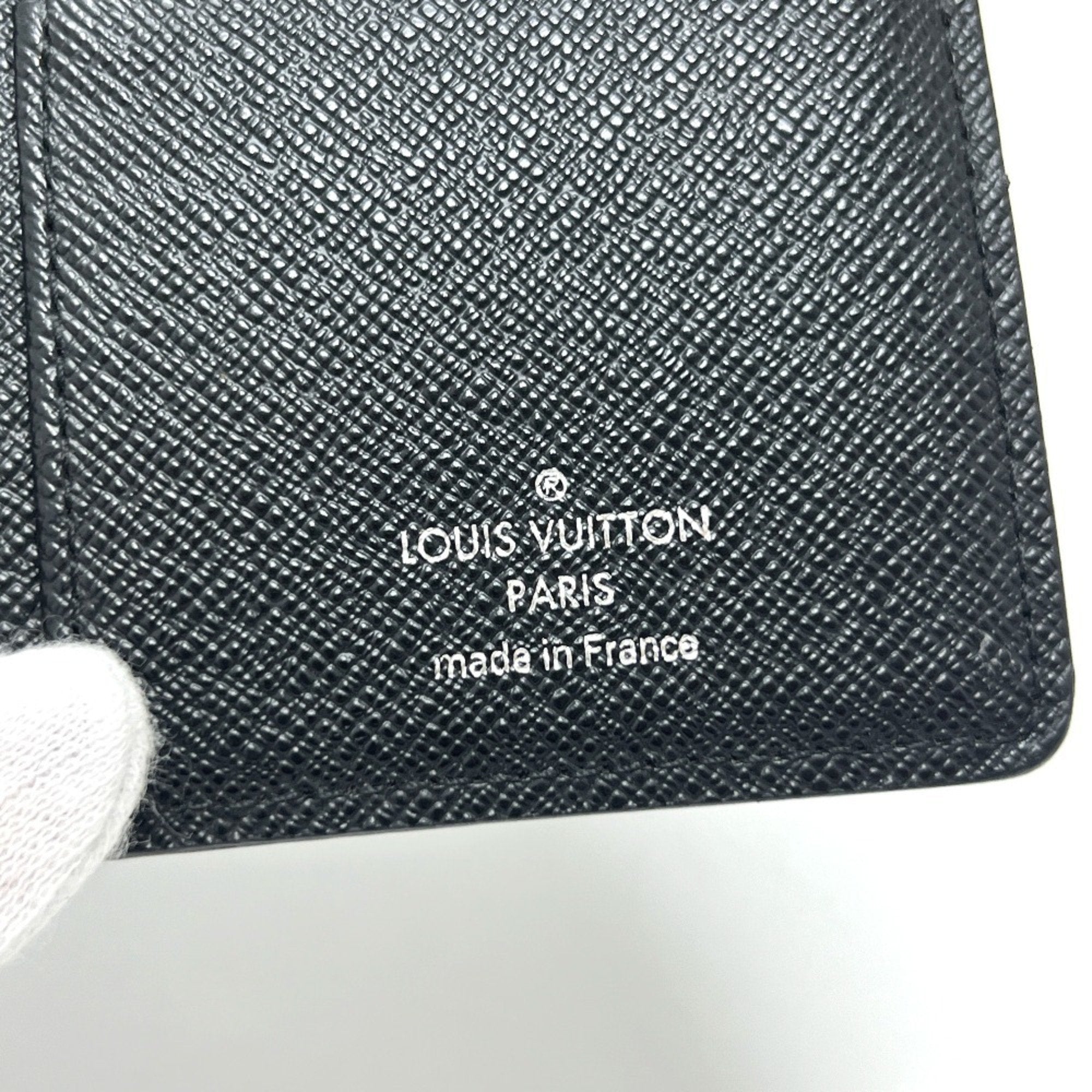 Louis Vuitton Black Damier Graphite Coin Purse/Coin Case