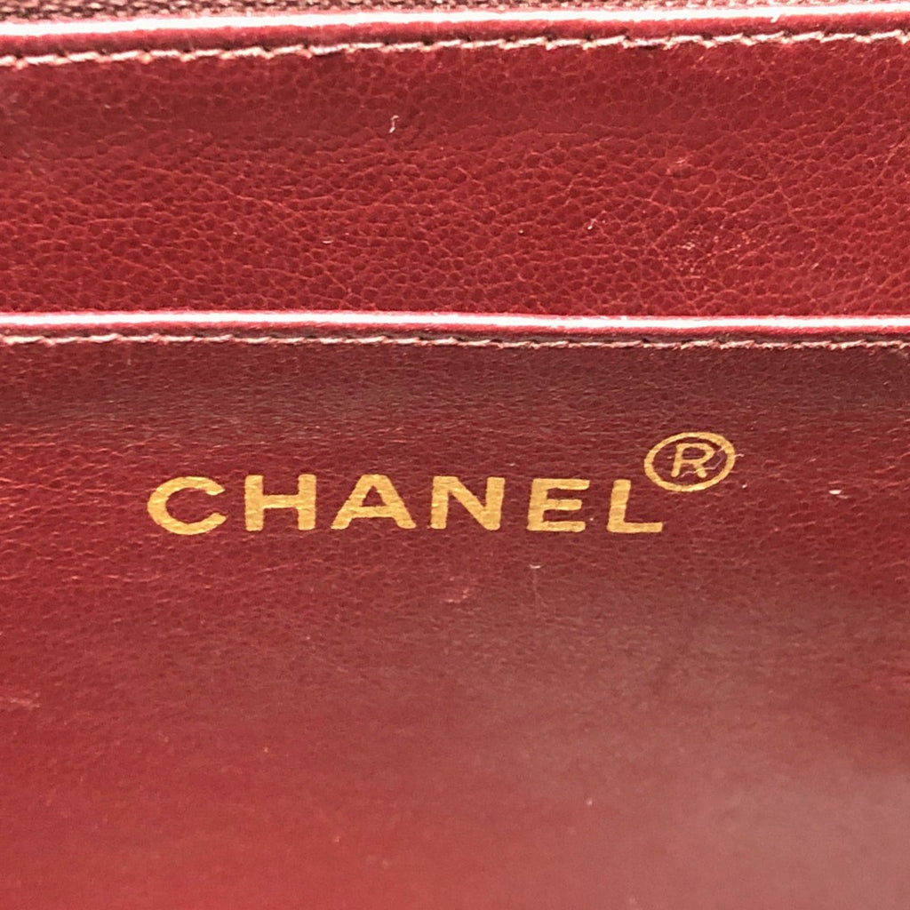 Chanel Black Leather Shoulder Bag