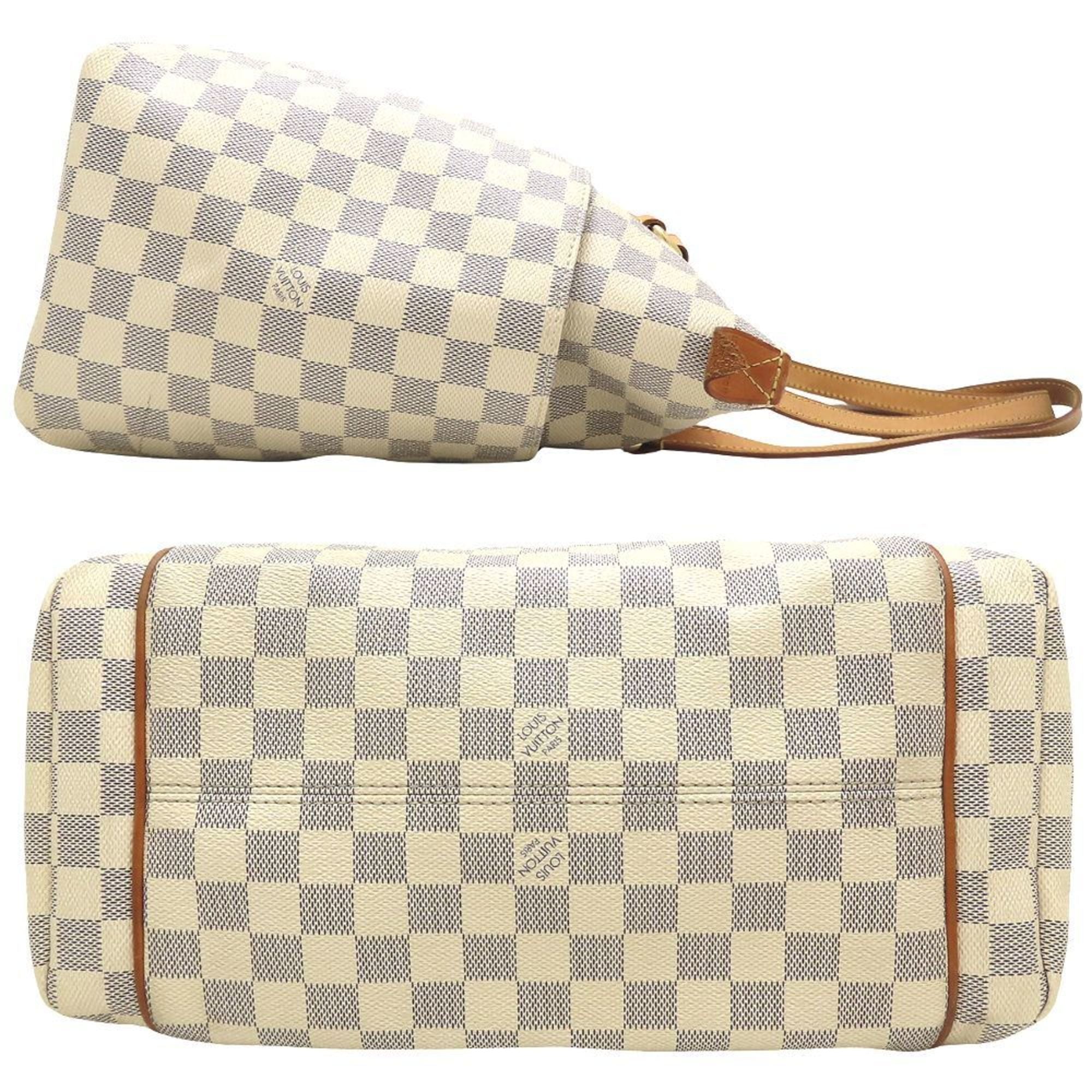 Louis Vuitton Damier Azur Damier Azur Canvas Tote Bag
