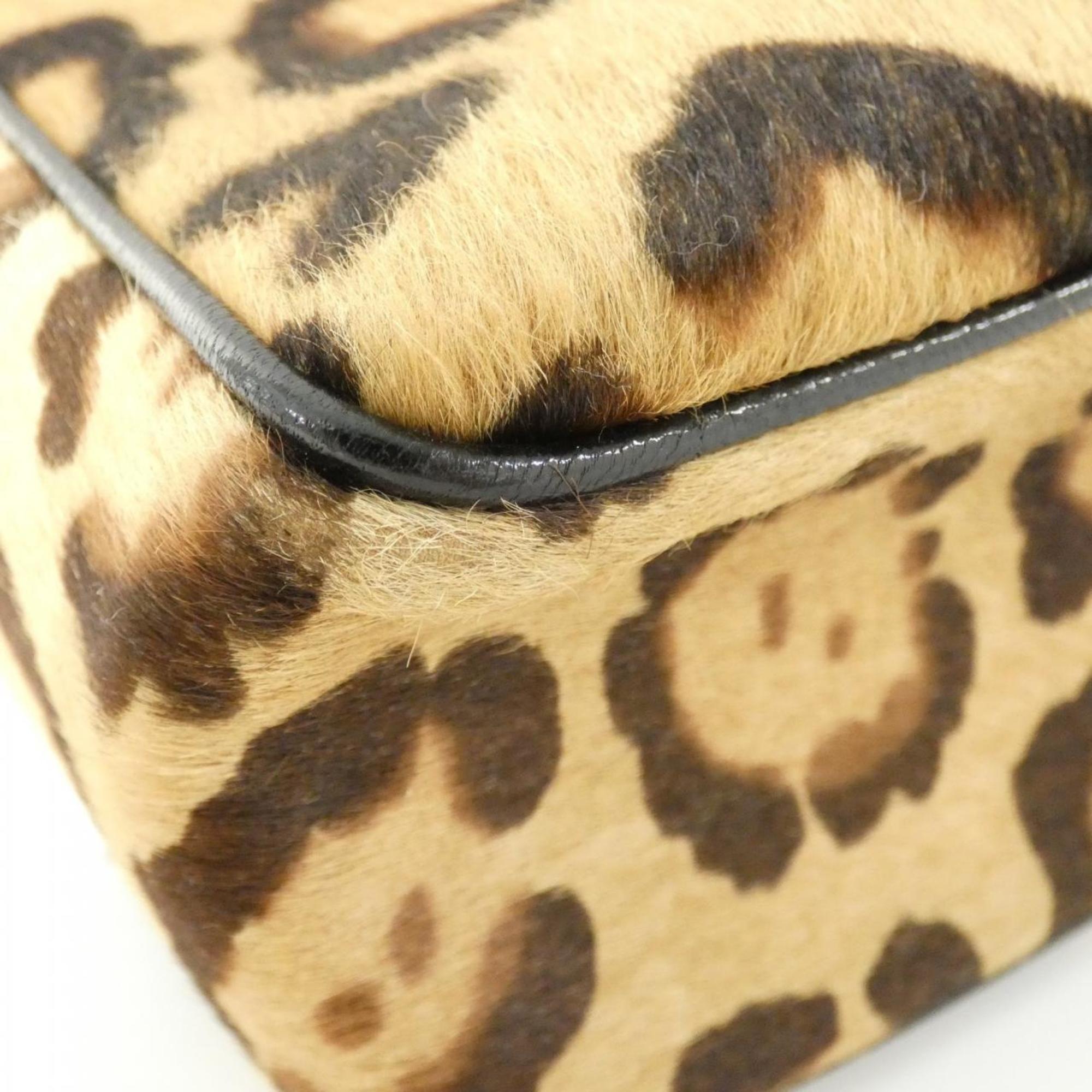 Fendi Beige Leather Handbag