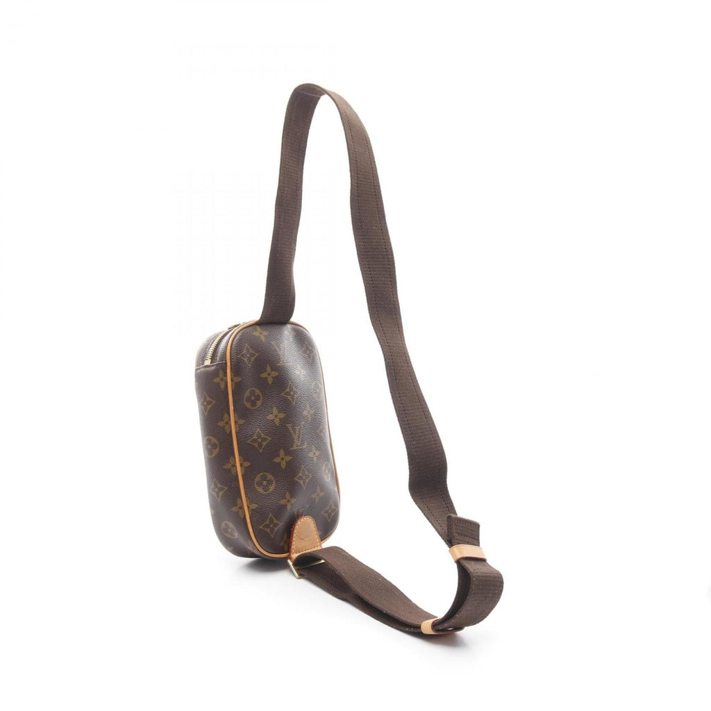 Louis Vuitton Brown Pvc Coated Canvas Leather Fanny Pack