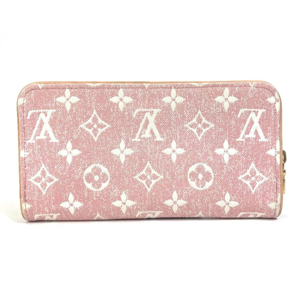 Louis Vuitton Monogram Denim Pink Monogram Denim Long Wallet