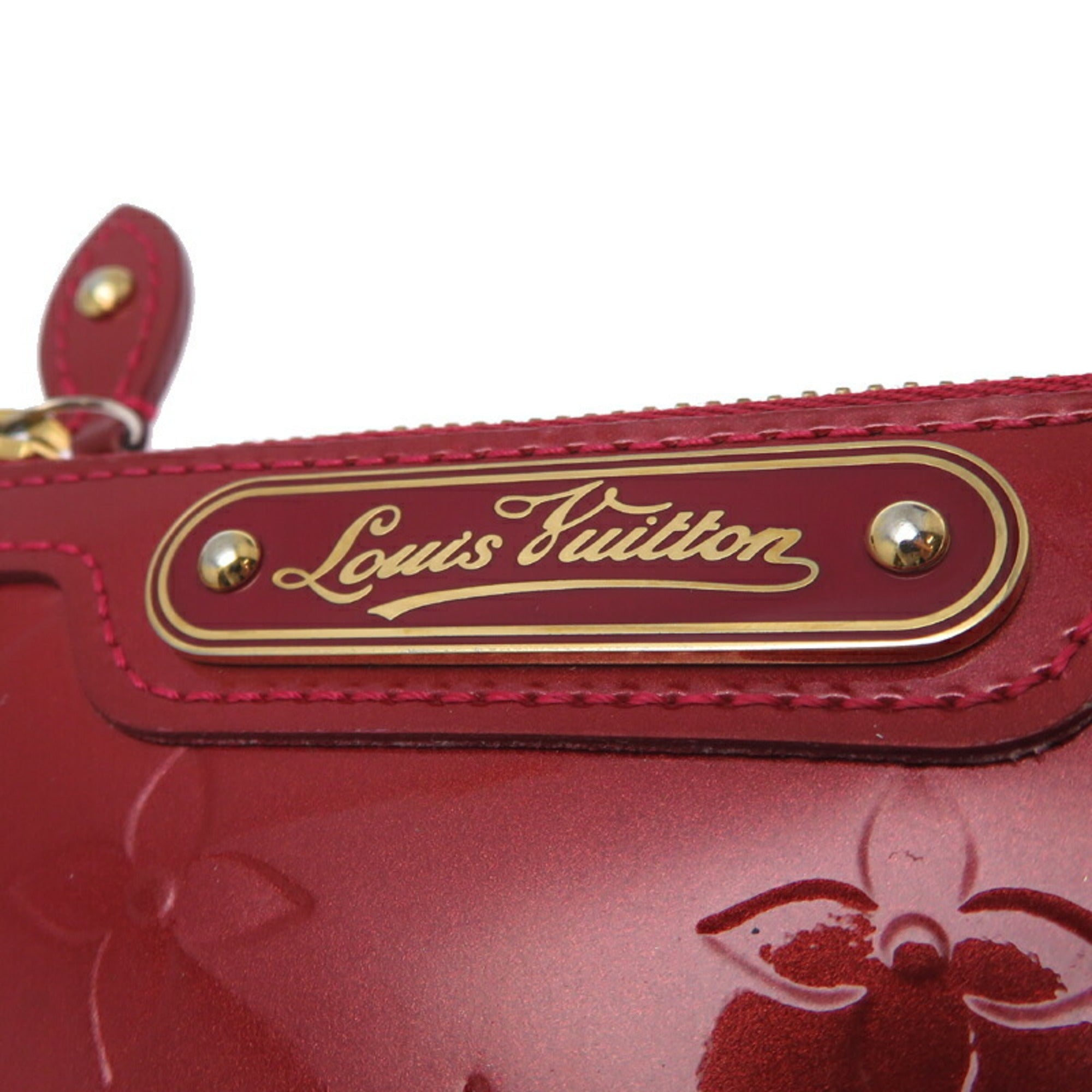 Louis Vuitton Pomme D'amour Monogram Vernis Coin Purse/Coin Case